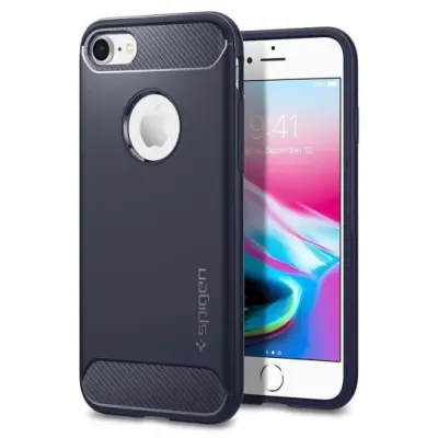 Spigen Rugged Armor (iPhone 8/7) - Blå