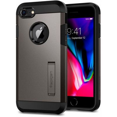 Spigen Tough Armor 2 (iPhone 8/7) - Gun metal