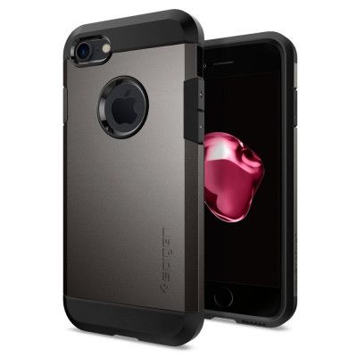 SPIGEN Tough Armor Skal till Apple iPhone 8/7 - Gunmetal