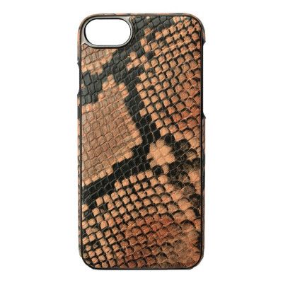 TCF Exotic Python Case (iPhone 8/7/6/6S) - Brun
