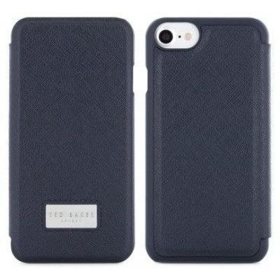 Ted Baker - Folio Case (iPhone 8/7/6/6S) - Blå