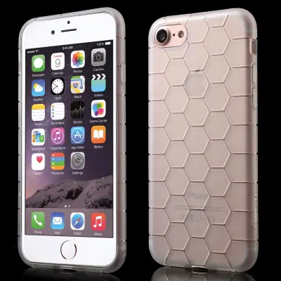 TPU i-smile skal till iPhone 7/8/SE 2020 - Frostad vit