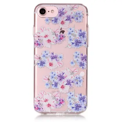 TPU Mobilskal iPhone 7/8/SE 2020 - Blommotiv