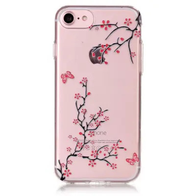TPU Mobilskal iPhone 7/8/SE 2020 - Träd i Blom