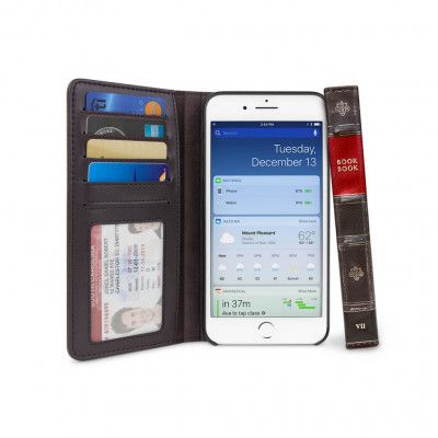 Twelve South BookBook för iPhone 8 / 7 - Brun