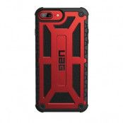 UAG iPhone 8/7/6 Monarch Premium Case - Röd/Svart