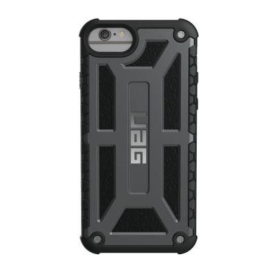 UAG iPhone 8/7/6S Monarch Premium Case - Mörkgrå/Svart
