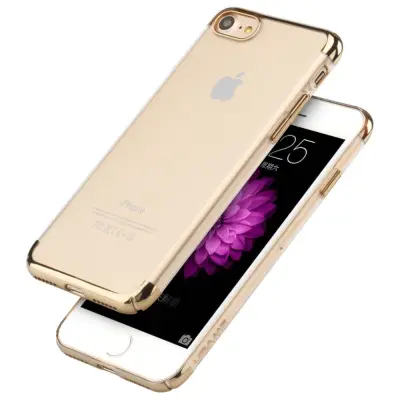Usams Kingsir Plated Hard Clear Cover (iPhone 8/7) - Silver