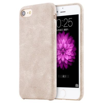Usams PU Leather Shield Cover (iPhone 8/7) - Mörkgrå