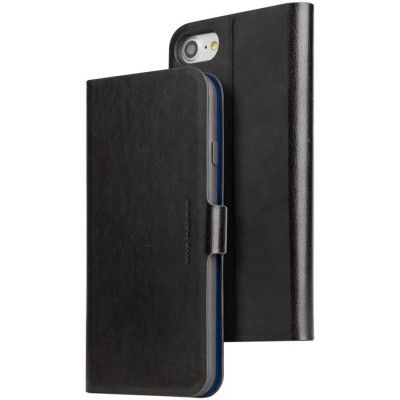 Viva Madrid Finura Cierre Plånboksfodral till iPhone 8/7 - Svart