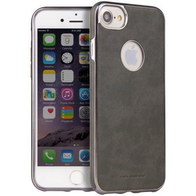 Viva Madrid Mirada Flexi Metallic Mobilskal iPhone 8/7 - Grå