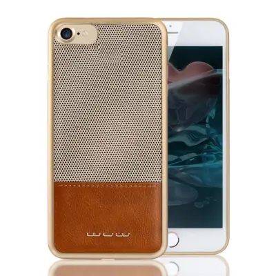 Wuw Texture Case (iPhone 8/7) - Brun