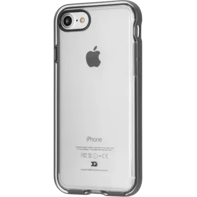 Xqisit Phantom Xcel (iPhone 8/7) - Vit/transparent