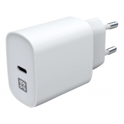XtremeMAC Power Väggladdare Typ-C 20W - Vit