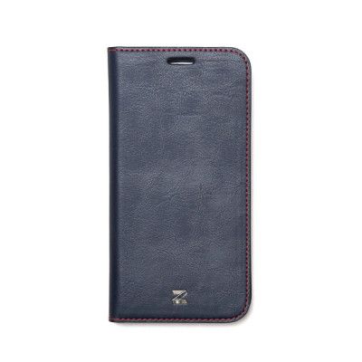 Zenus Buffalo Diary Plånboksfodral till iPhone 8/7 - Blå