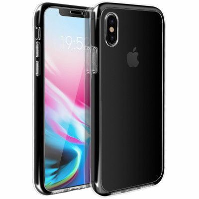 360° Heltäckande Skal till iPhone X - Clear