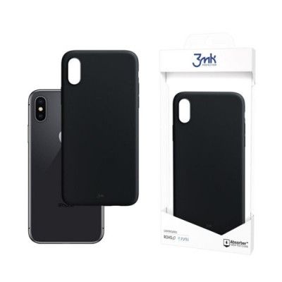3MK Clear Skal iPhone X / XS - Svart