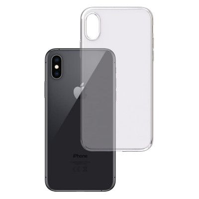 3MK Clear Skal iPhone X/Xs - Transparent