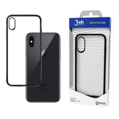 3MK Satin Armor Skal iPhone X / XS - Transparent
