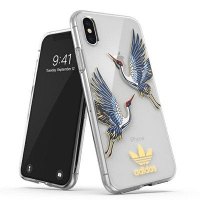Adidas OR Clear CNY Skal iPhone X/XS - Guld