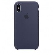 Apple iPhone XS Silicone Case Midnight Blue Mrw92Zm/A
