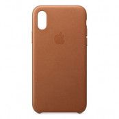 Apple Leather Case iPhone X/XS Saddle Brown
