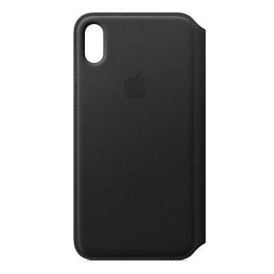 APPLE LEATHER FOLIO IPHONE XS BLACK