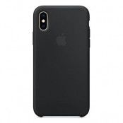Apple Silicone Case iPhone Xs Black