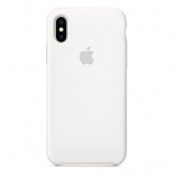 APPLE SILICONE CASE IPHONE XS WHITE