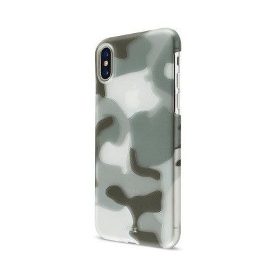Artwizz Camouflage Clip (iPhone X/Xs) - Grå/transparent