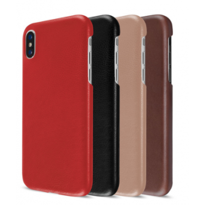Artwizz Leather Clip (iPhone X/Xs) - Beige