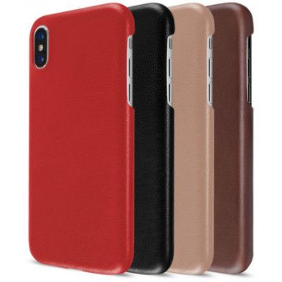 Artwizz Leather Clip (iPhone X/Xs) - Brun