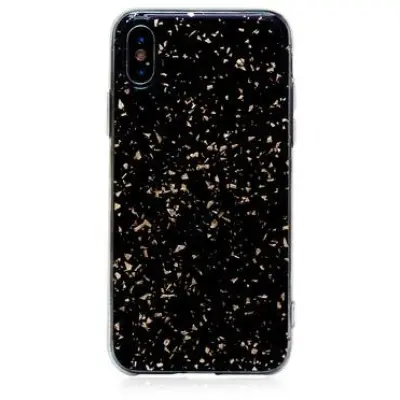 Bling My Thing Chic TPU Cover (iPhone X/Xs) - Svart