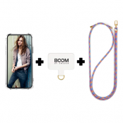 Boom iPhone X/XS Skal med Halsband - BlueMix