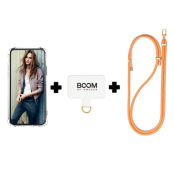 Boom iPhone X/XS Skal med Halsband - Orange