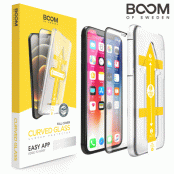 BOOM - Curved Glass Skärmskydd - iPhone X/Xs