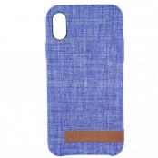 Brecca Fabric Cover iPhone X - Jeans Blue
