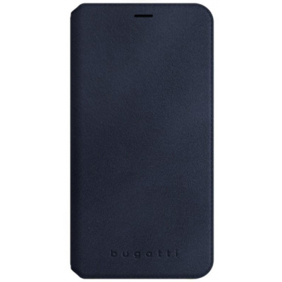 Bugatti Parigi Ultrasuede Cover (iPhone X/Xs) - Blå