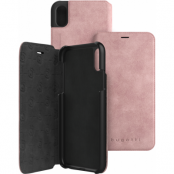 Bugatti Parigi Ultrasuede Cover (iPhone X/Xs) - Rosa