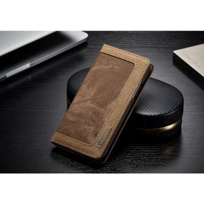 CaseMe Canvas Wallet (iPhone X/Xs) - Blå
