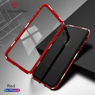 CaseMe Detachable Magnetic Cover (iPhone X/Xs) - Svart