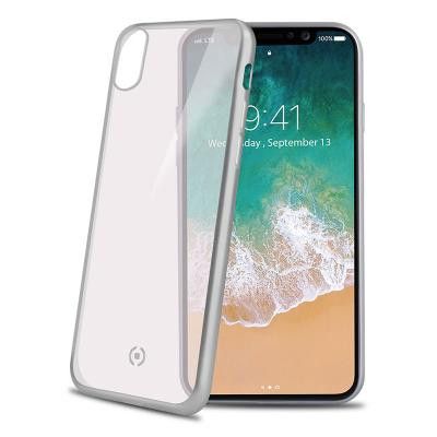 CELLY LASER MATT COVER IPHONE X/XS SILVER
