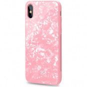 Celly Pearl Back Cover (iPhone X/Xs) - Vit