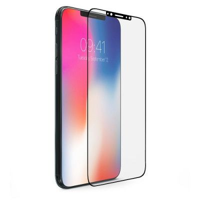 Champion 3D Skärmskydd Glas iPhone X/Xs/11 Pro  - Svart