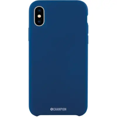 Champion Silicone Case (iPhone X/Xs) - Blå