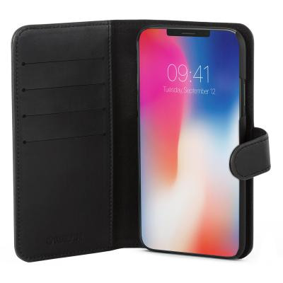 Champion Wallet Case PU iPhone X - Svart