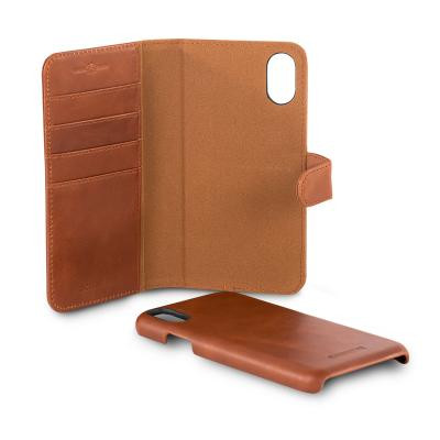 Champion Wallet Läder iPhone X - Brun