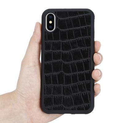 Boom Croco skal till iPhone X/XS - Svart