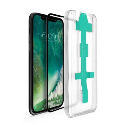 CoveredGear Easy App härdat glas till iPhone X/Xs - Svart