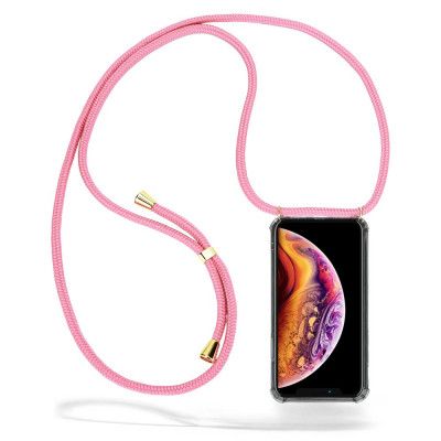 Mobilskal | iPhone X | CoveredGear | Necklace Case Pink Cord